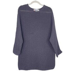 Free‎ People FP Beach Oversized Sweater Womens Size Small Purple Gray Bohemian